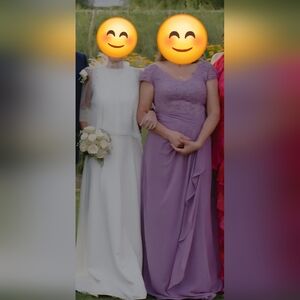 Purple Women's Dress. Mother Of The Bride
